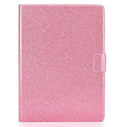 For iPad Pro 11 2024 Varnish Glitter Powder Smart Leather Tablet Case(Pink) - iPad Pro 11 2024 Cases by buy2fix | Online Shopping UK | buy2fix