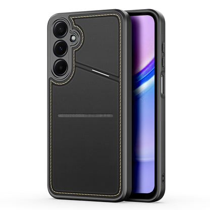 For Samsung Galaxy A15 4G/5G DUX DUCIS Rafi II Series RFID Holder Phone Case(Black) - Galaxy Phone Cases by DUX DUCIS | Online Shopping UK | buy2fix