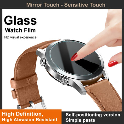 For Samsung Galaxy Watch6 44mm IMAK Tempered Glass Watch Protective Film Self-contained Positioning Version - Screen Protector by imak | Online Shopping UK | buy2fix