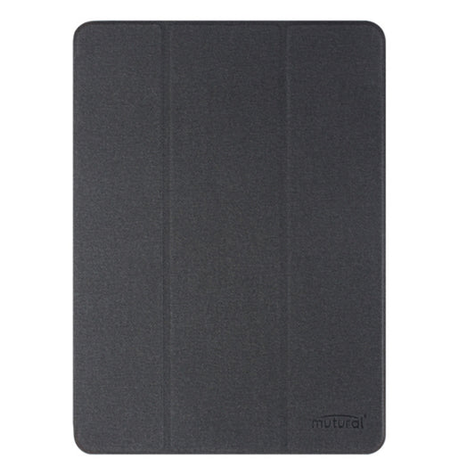 For iPad Air 13 2024 Mutural YASHI Series Tablet Leather Smart Case(Black) - More iPad Cases by Mutural | Online Shopping UK | buy2fix