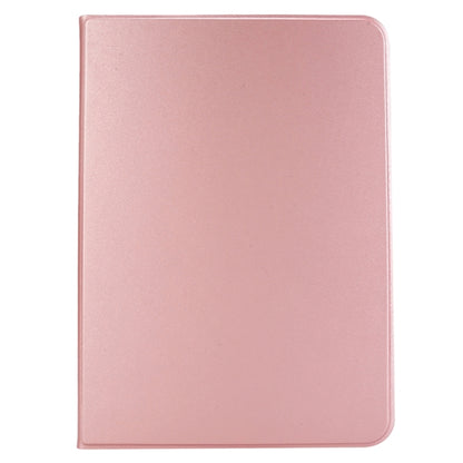 For iPad Pro 13 2024 Stretch Voltage Plain Leather Smart Tablet Case(Rose Gold) - iPad Pro 13 2024 Cases by buy2fix | Online Shopping UK | buy2fix