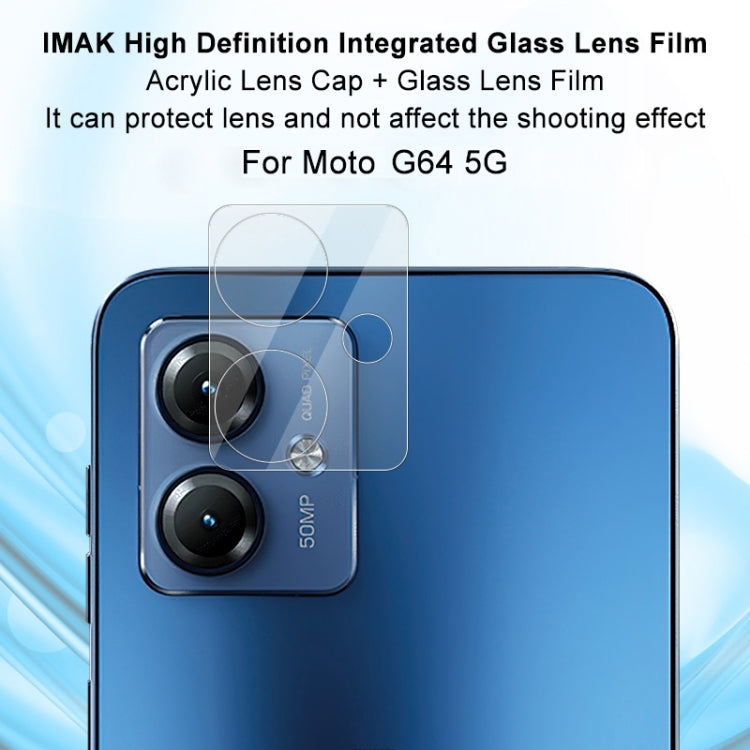 For Motorola Moto G64 5G / G54 5G imak High Definition Integrated Glass Lens Film - Other by imak | Online Shopping UK | buy2fix