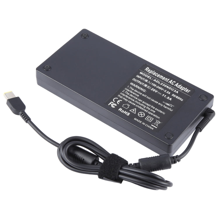 230W 20V 11.5A Laptop Notebook Power Adapter For Lenovo Big Square USB, Plug:AU Plug - For Lenovo by buy2fix | Online Shopping UK | buy2fix