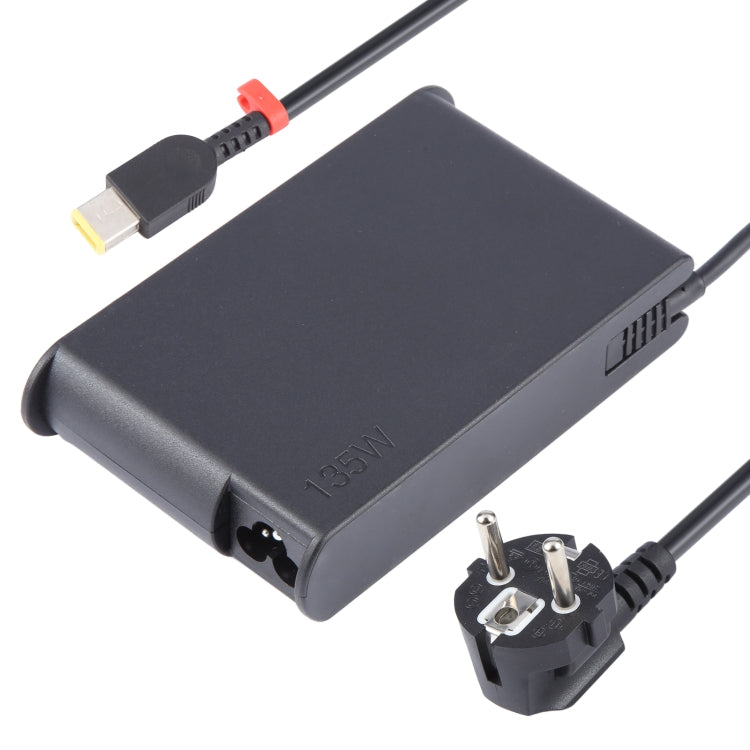 135W 20V 6.75A Laptop Notebook Power Adapter For Lenovo Big Square USB, Plug:EU Plug - For Lenovo by buy2fix | Online Shopping UK | buy2fix