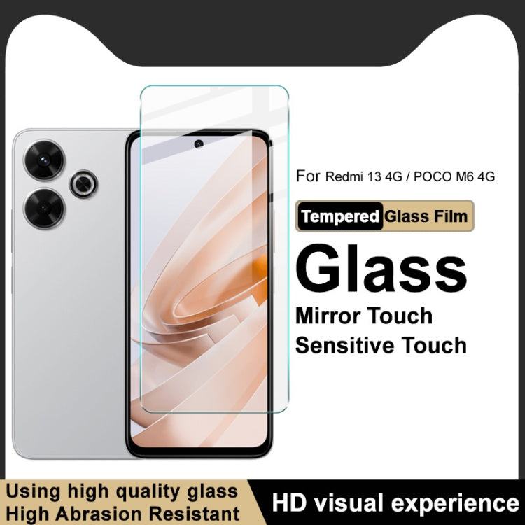 For Xiaomi Redmi 13 4G Global / POCO M6 4G imak H Series Full Screen Tempered Glass Film -  by imak | Online Shopping UK | buy2fix