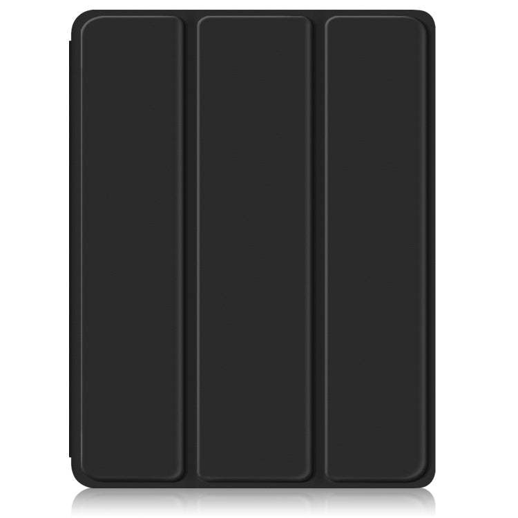 For iPad Air 11 2024 / Pro 11 2022 Acrylic 3-Fold Smart Leather Tablet Case(Black) - iPad Air 11 2024 Cases by buy2fix | Online Shopping UK | buy2fix