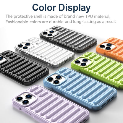 For iPhone 16e Capsule Series Candy Color TPU Phone Case(Purple) - iPhone 16e Cases by buy2fix | Online Shopping UK | buy2fix