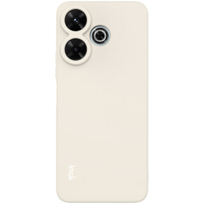 For Xiaomi Poco M6 4G IMAK UC-4 Series Straight Edge TPU Soft Phone Case(White) - Xiaomi Cases by imak | Online Shopping UK | buy2fix