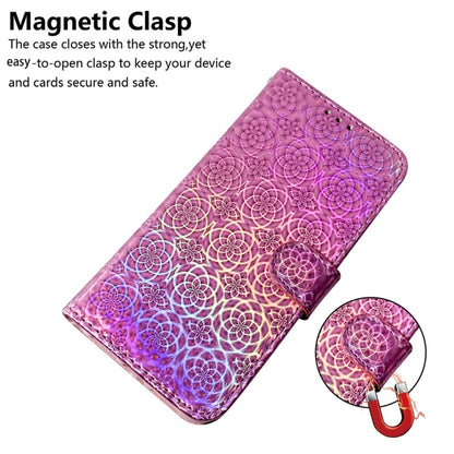 For Samsung Galaxy S25 Ultra 5G Colorful Magnetic Buckle Leather Phone Case(Pink) - Galaxy S25 Ultra 5G Cases by buy2fix | Online Shopping UK | buy2fix