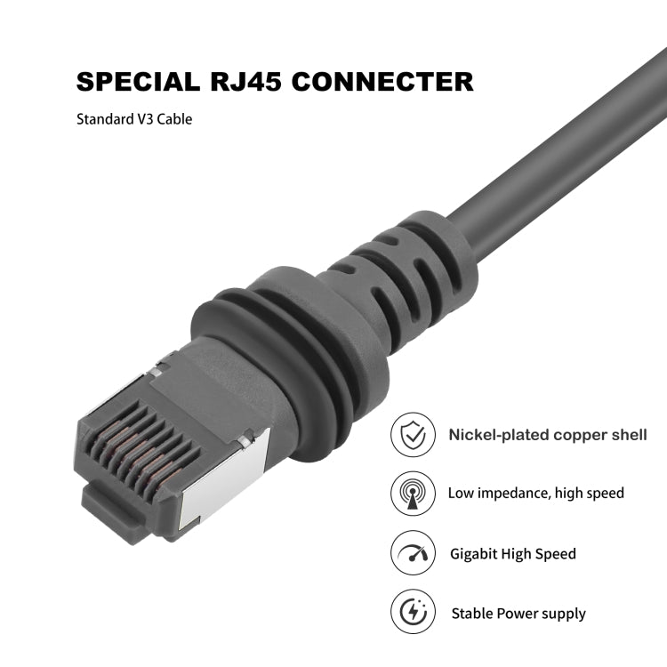 Satellite Dedicated Ethernet Cable for Starlink Actuated Gen 3, Length:9.2m - Lan Cable and Tools by buy2fix | Online Shopping UK | buy2fix