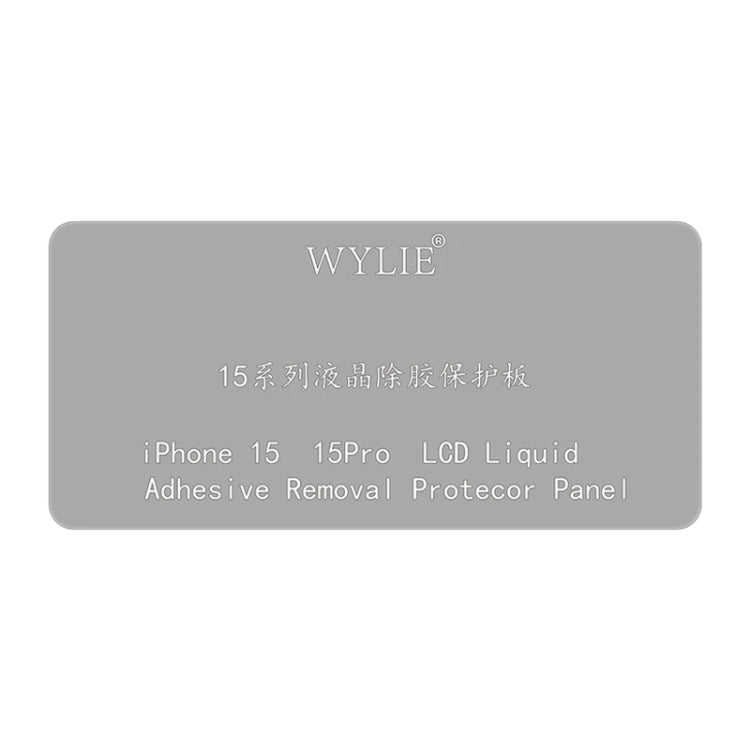 WYLIE LCD Display Screen Glue Removal Protection Board For iPhone 15 / 15 Pro - Working Mat by buy2fix | Online Shopping UK | buy2fix