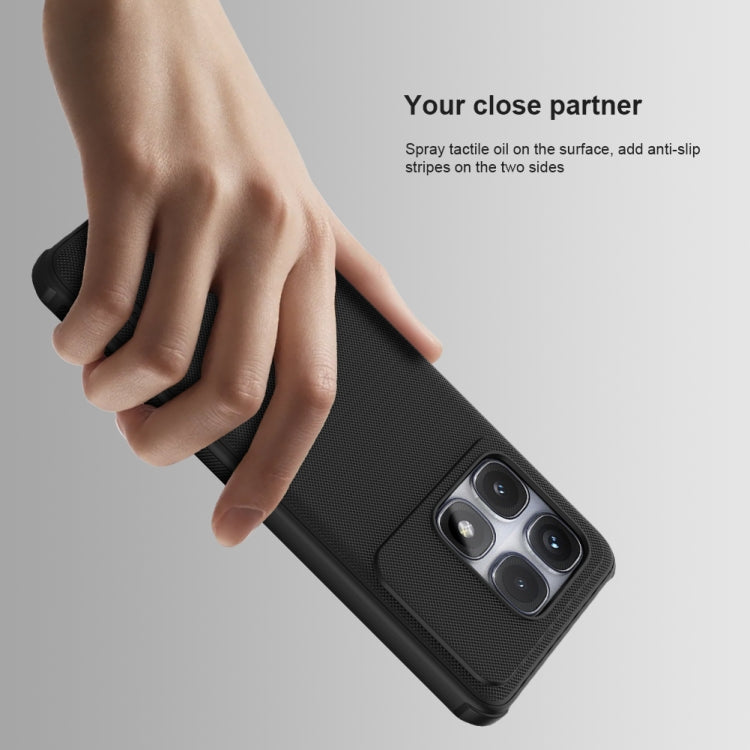 For Redmi K70 Ultra NILLKIN Frosted Shield Pro Magnetic Phone Case(Black) - Xiaomi Cases by NILLKIN | Online Shopping UK | buy2fix