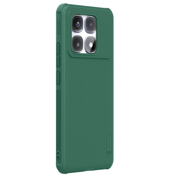 For Redmi K70 Ultra NILLKIN Frosted Shield Pro Magnetic Phone Case(Green) - Xiaomi Cases by NILLKIN | Online Shopping UK | buy2fix