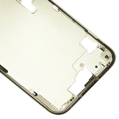 For iPhone 15 Middle Frame Bezel Plate with Side Keys + Card Tray, Version:China Version(Yellow) - LCD Related Parts by buy2fix | Online Shopping UK | buy2fix