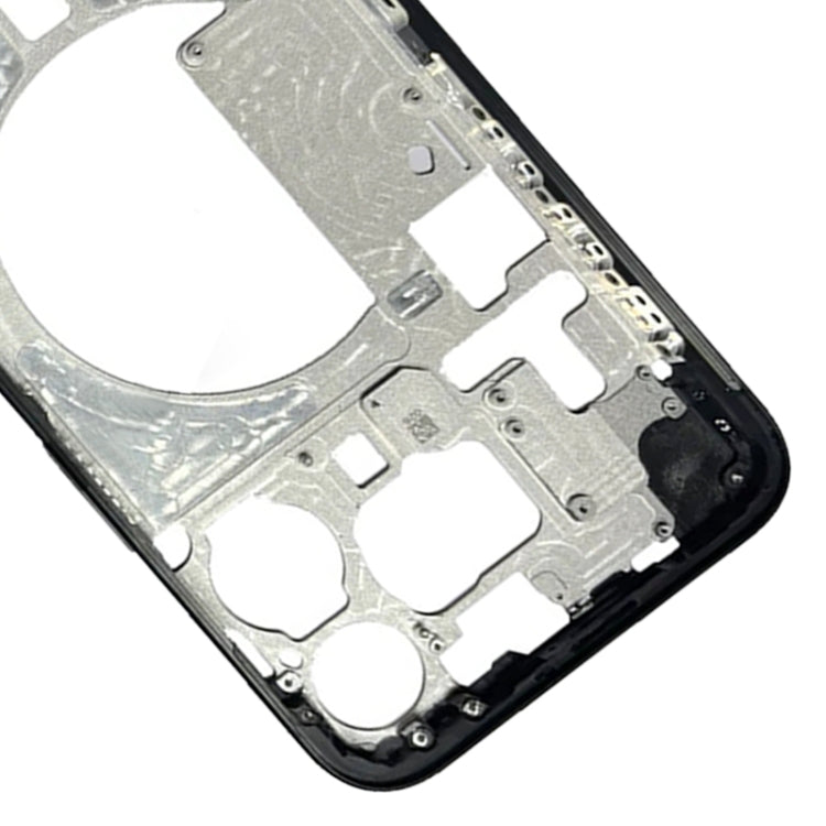 For iPhone 15 Pro Max Middle Frame Bezel Plate with Side Keys + Card Tray, Version:China Version(Black) - LCD Related Parts by buy2fix | Online Shopping UK | buy2fix