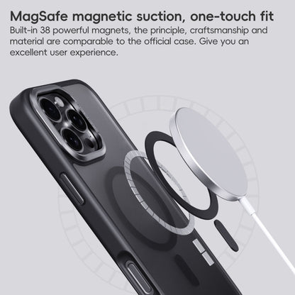 For iPhone 16 Frosted MagSafe Magnetic Phone Case(White) - iPhone 16 Cases by buy2fix | Online Shopping UK | buy2fix