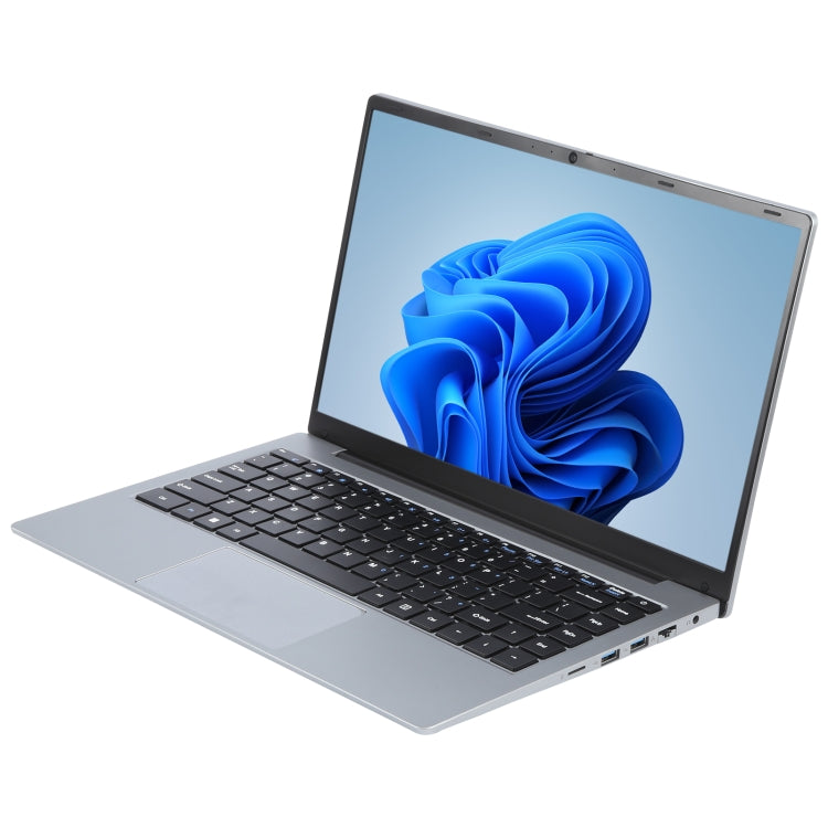 14 inch Windows 11 Laptop, 16GB+256GB, Gen 4th Intel Core i7 CPU, 180 Degree Rotation Axis(Silver) - Others by buy2fix | Online Shopping UK | buy2fix