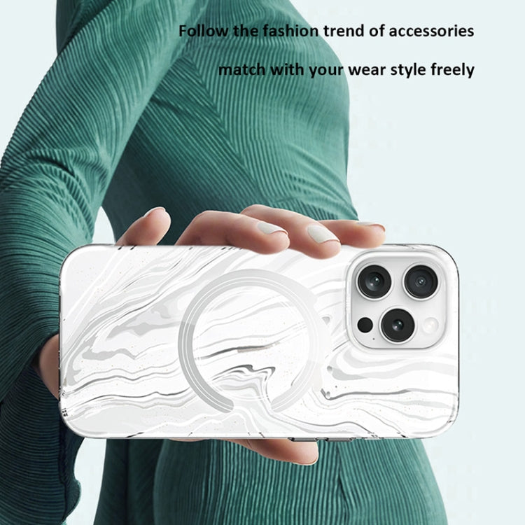 For iPhone 16 TGVIS Grace Series MagSafe Magnetic Phone Case(Hallucination) - iPhone 16 Cases by TGVIS | Online Shopping UK | buy2fix