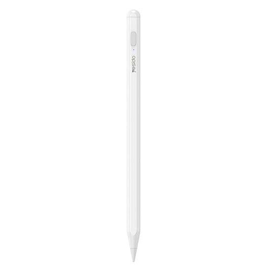 Yesido ST15 Anti-mistouch Magnetic Adhesive Active Universal Capacitive Stylus Pen(White) - Stylus Pen by Yesido | Online Shopping UK | buy2fix