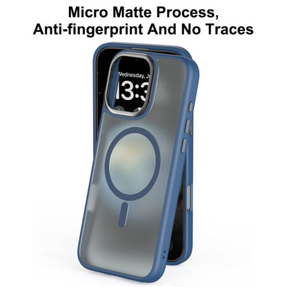 For iPhone 16 Pro Mutural Skin Feel Series Frosted MagSafe Magnetic Phone Case(Grey) - iPhone 16 Pro Cases by Mutural | Online Shopping UK | buy2fix