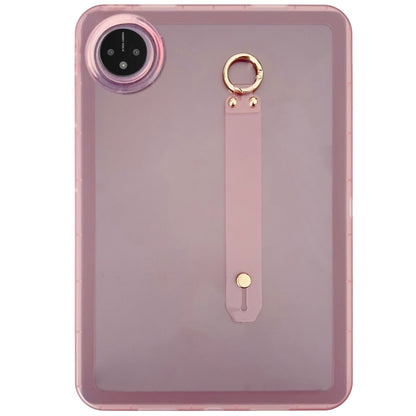 For Huawei MatePad Pro 11 2024 Wristband Holder PC Hybrid TPU Soft Tablet Case(Pink) - Huawei by buy2fix | Online Shopping UK | buy2fix