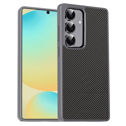 For Samsung Galaxy S25+ 5G Pita Series TPU + PC Texture Phone Case(Grey) - Galaxy S25+ 5G Cases by buy2fix | Online Shopping UK | buy2fix