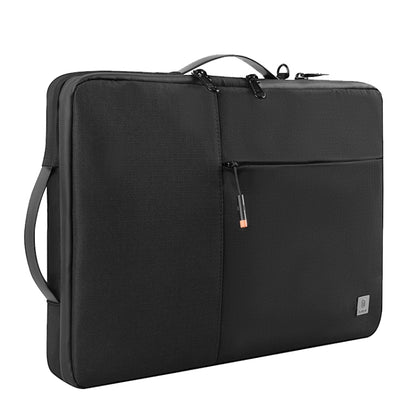 WIWU Alpha Nylon Double Layer Travel Carrying Storage Bag Sleeve Case for 13.3 inch Laptop(Black) - 13.3 inch by WIWU | Online Shopping UK | buy2fix