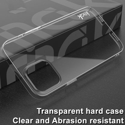 For iPhone 12 Pro Max IMAK Wing II Wear-resisting Crystal Pro PC Protective Case(Transparent) - iPhone 12 Pro Max Cases by imak | Online Shopping UK | buy2fix