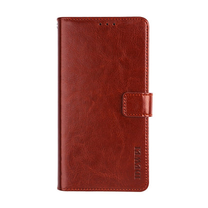 For Blackview BV5500 idewei Crazy Horse Texture Horizontal Flip Leather Case with Holder & Card Slots & Wallet(Brown) - More Brand by idewei | Online Shopping UK | buy2fix