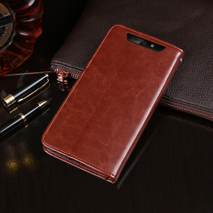 For Blackview BV5500 idewei Crazy Horse Texture Horizontal Flip Leather Case with Holder & Card Slots & Wallet(Red) - More Brand by idewei | Online Shopping UK | buy2fix