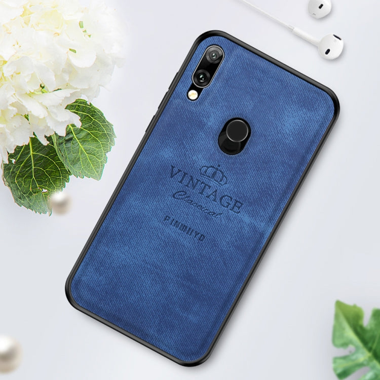 PINWUYO Shockproof Waterproof Full Coverage PC + TPU + Skin Protective Case for Huawei Y7 Prime (2019) (Blue) - Huawei Cases by PINWUYO | Online Shopping UK | buy2fix