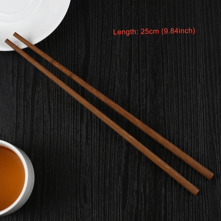 10 Pairs Natural Iron Wood Non-slip Chopsticks - Cutlery Sets by buy2fix | Online Shopping UK | buy2fix