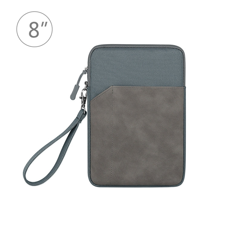 HAWEEL Splash-proof Pouch Sleeve Tablet Bag for iPad mini, 7.9-8.4 inch Tablets(Grey) - Protective Bag by HAWEEL | Online Shopping UK | buy2fix