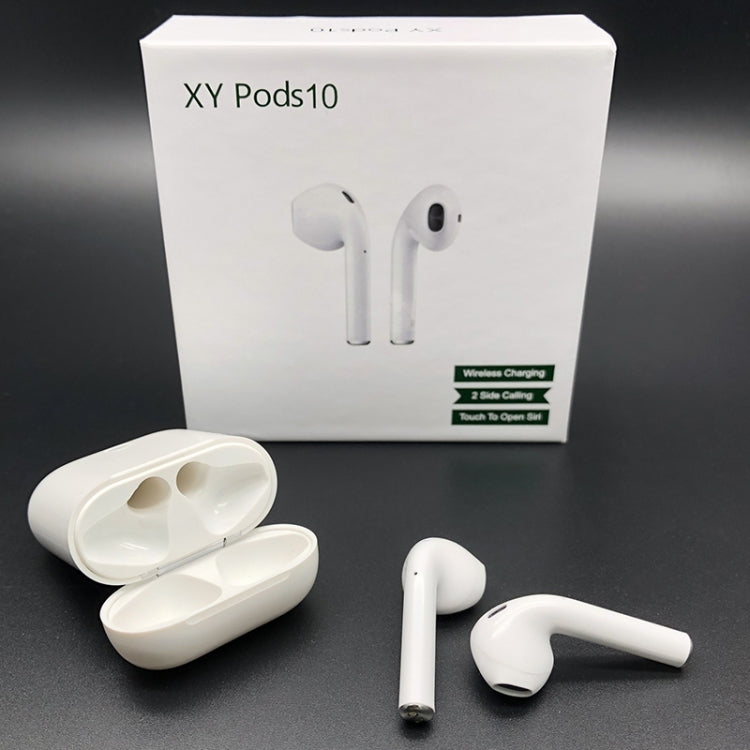 Lanpice XY-PODS10 TWS Bluetooth Headset 5.0 Full Touch Support Open Cover Popup Bluetooth Headset Support Wireless Charge Function - TWS Earphone by buy2fix | Online Shopping UK | buy2fix