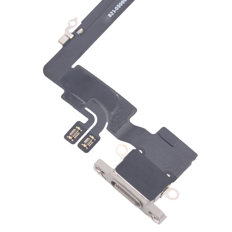 For iPhone 16 Pro Max Original Charging Port Flex Cable (Titanium Color) -  by buy2fix | Online Shopping UK | buy2fix