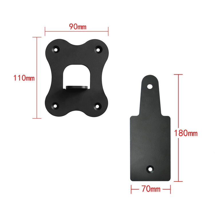 Speaker Metal Wall-mounted Bracket For KEF LSX II - Speaker Bracket by buy2fix | Online Shopping UK | buy2fix