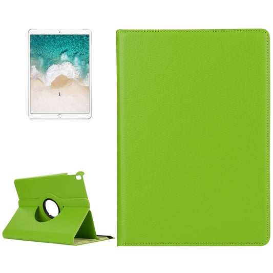 Litchi Texture 360 Degree Spin Multi-function Horizontal Flip Leather Protective Case with Holder for iPad Pro 10.5 inch / iPad Air (2019) (Green) - iPad Pro 10.5 inch Cases by buy2fix | Online Shopping UK | buy2fix