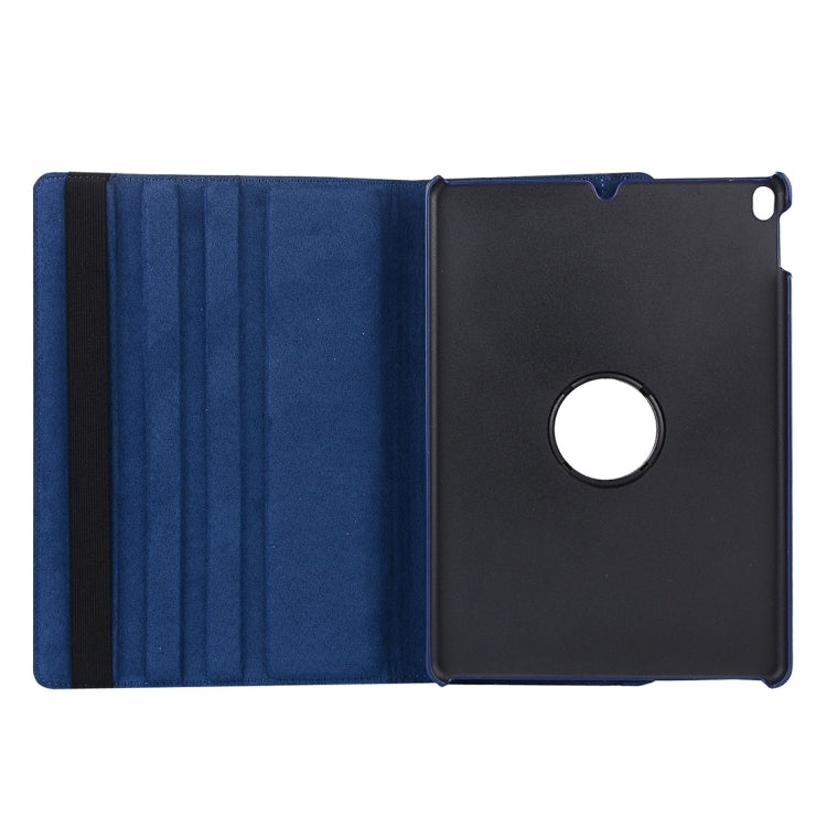 Litchi Texture 360 Degree Spin Multi-function Horizontal Flip Leather Protective Case with Holder for iPad Pro 10.5 inch / iPad Air (2019) (Navy Blue) - iPad Pro 10.5 inch Cases by buy2fix | Online Shopping UK | buy2fix