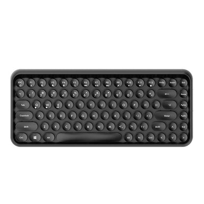 Ajazz 308I Tablet Mobile Phone Computer Household Office Wireless Keyboard(Black) - Wireless Keyboard by buy2fix | Online Shopping UK | buy2fix