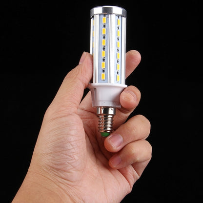 10W Aluminum Corn Light Bulb, E14 880LM 42 LED SMD 5730, AC 85-265V(White Light) - LED Blubs & Tubes by buy2fix | Online Shopping UK | buy2fix