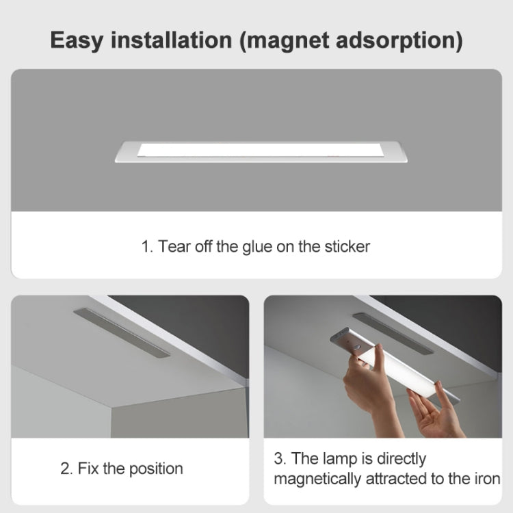 Original Xiaomi Youpin EZVALO 1W Wireless Light Sensor + Human Body Sensor Light, 3500K Warm White Light, 30cm Length - Sensor LED Lights by Xiaomi | Online Shopping UK | buy2fix