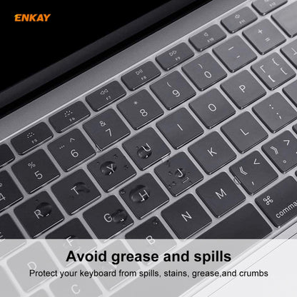 ENKAY TPU Keyboard Protector Cover for MacBook Air 13.3 inch A1932 (2018), EU Version - Keyboard Protector by ENKAY | Online Shopping UK | buy2fix