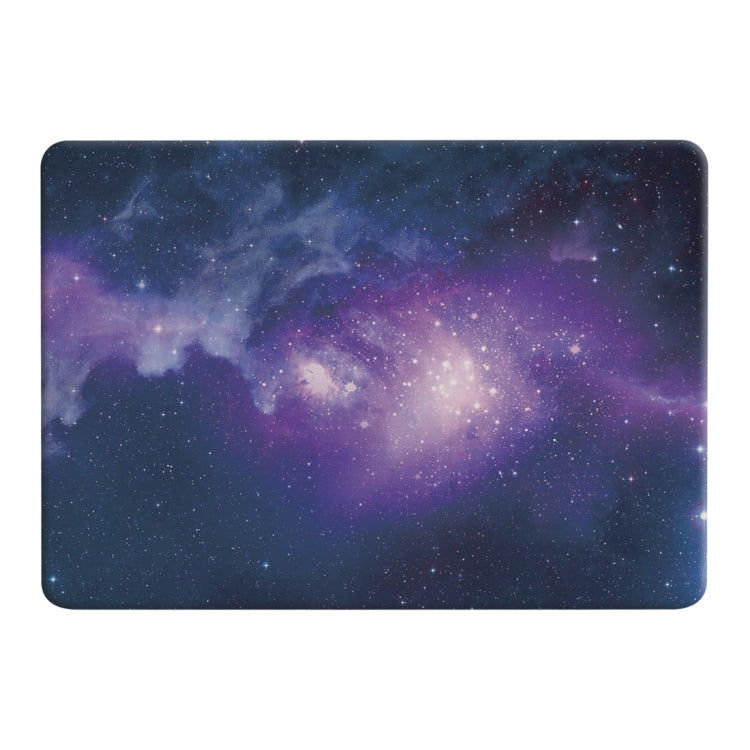 For Macbook Pro Retina 12 inch Starry Sky Patterns Apple Laptop Water Decals PC Protective Case(Blue) - MacBook Pro Cases by buy2fix | Online Shopping UK | buy2fix