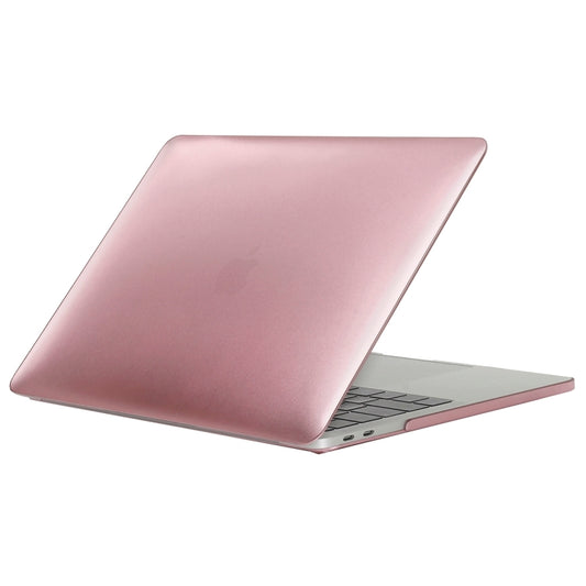 Laptop Metal Style Protective Case for MacBook Pro 15.4 inch A1990 (2018) (Rose Gold) - MacBook Pro Cases by buy2fix | Online Shopping UK | buy2fix