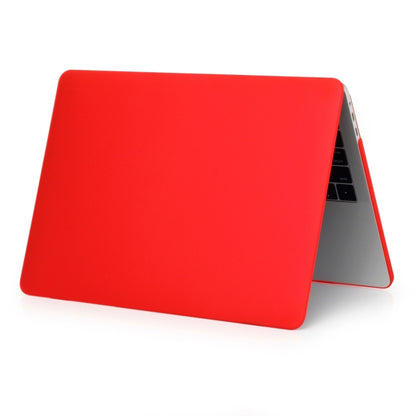 Laptop Frosted Style PC Protective Case for MacBook Pro 15.4 inch A1990 (2018)(Red) - MacBook Pro Cases by buy2fix | Online Shopping UK | buy2fix