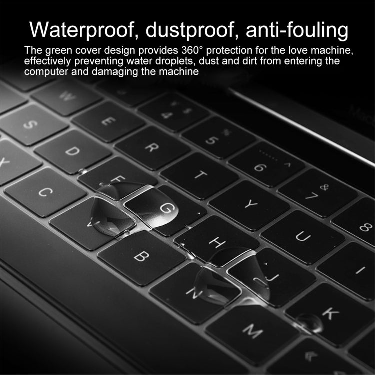 Keyboard Protector Silica Gel Film for MacBook Pro 13 / 15 & Air 13 (A1466 / A1502 / A1278 / A1286)(Black) - Keyboard Protector by buy2fix | Online Shopping UK | buy2fix