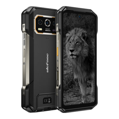 [HK Warehouse] Ulefone Armor 27 Pro Rugged Phone, 12GB+256GB, Night Vision, 10600mAh, 6.78 inch Android 14 MediaTek Dimensity 6300 Octa Core, Network: 5G, NFC (Black) - Ulefone by Ulefone | Online Shopping UK | buy2fix