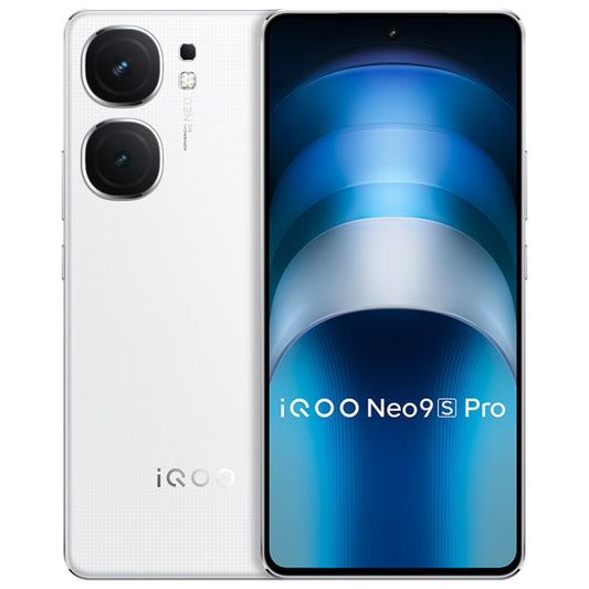 vivo iQOO Neo9S Pro, Dual Back Cameras, 12GB+256GB, Face ID / Fingerprint Identification, 6.78 inch Android 14 OriginOS 4 Dimensity 9300+ Octa Core, OTG, NFC, Network: 5G, Support Google Play (White) - vivo by vivo | Online Shopping UK | buy2fix