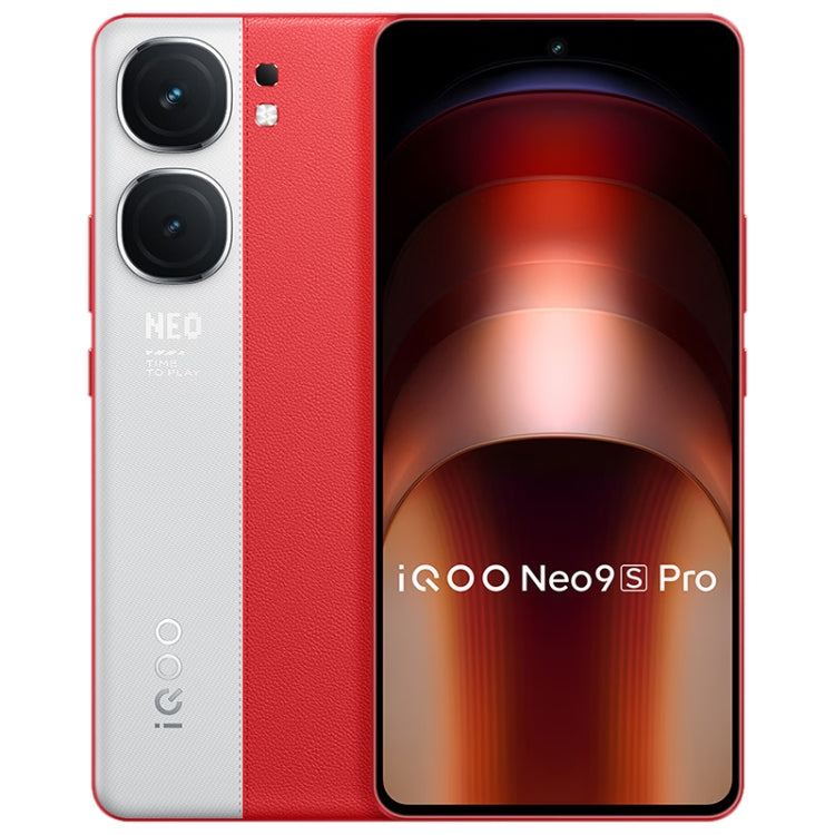 vivo iQOO Neo9S Pro, Dual Back Cameras, 16GB+512GB, Face ID / Fingerprint Identification, 6.78 inch Android 14 OriginOS 4 Dimensity 9300+ Octa Core, OTG, NFC, Network: 5G, Support Google Play (Red) - vivo by vivo | Online Shopping UK | buy2fix