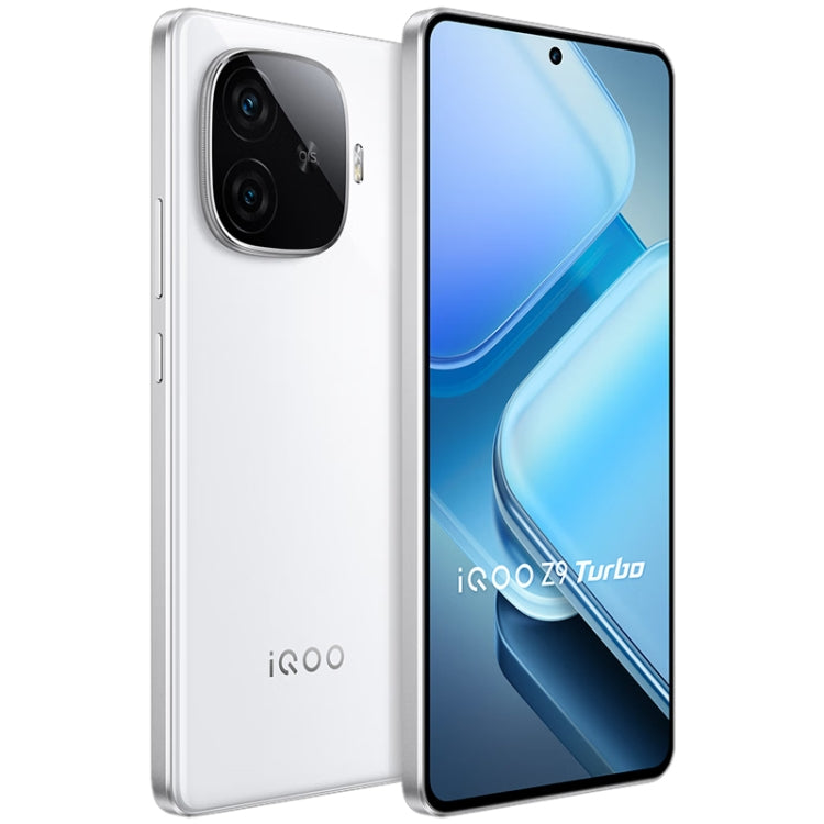 vivo iQOO Z9 Turbo, Dual Back Cameras, 12GB+256GB, Face ID Screen Fingerprint Identification, 6.78 inch Android 14.0 OriginOS 4 Snapdragon 8s Gen 3 Octa Core 3.0GHz, OTG, NFC, Network: 5G, Support Google Play (White) - vivo by vivo | Online Shopping UK | buy2fix